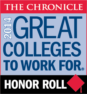 2014 Great Colleges to Work For Honor Roll Badge