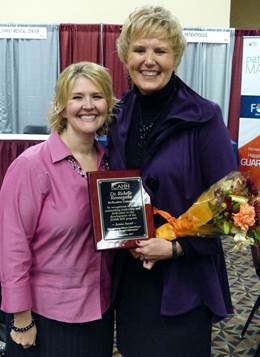 Photo of Mary Jane Clark and Richelle Rennegarbe