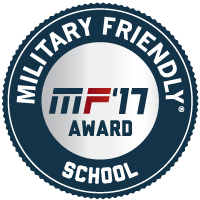 Military Friendly School 2017 Badge