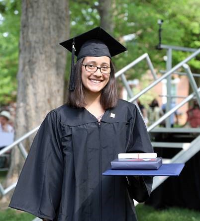 Jessica Lirios, McKendree University 2018 summa cum laude graduate and winner of the Technos International Prize