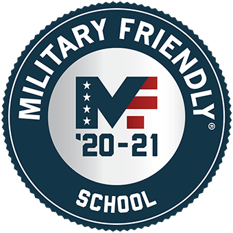 Military Friendly Schools 2020 badge