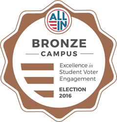 Student Voter Engagement Bronze Medal