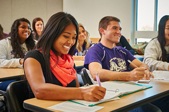 Students in classroom