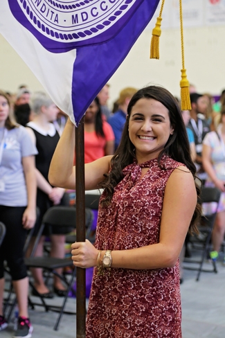 Photo of Student at Convocation