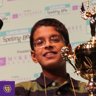 Sixth Grader Wins Spelling Bee