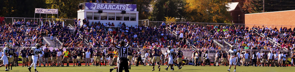 McKendree Football Team Scoring Touchdown at Lemmon Field